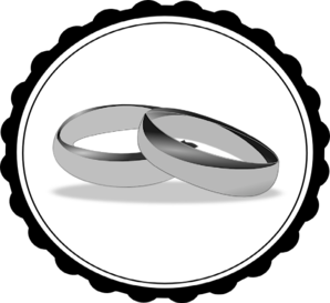 Dos anillos, símbolo del compromiso del matrimonio.